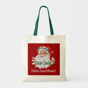 Bolso De Tela Querido Santa