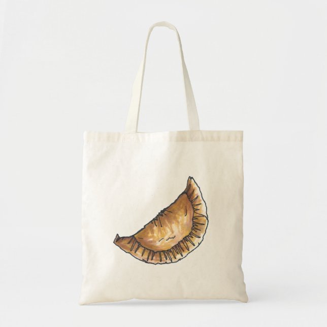 Bolso De Tela Queso Empanada Español Pastel de comida Latinoamer (Frente)