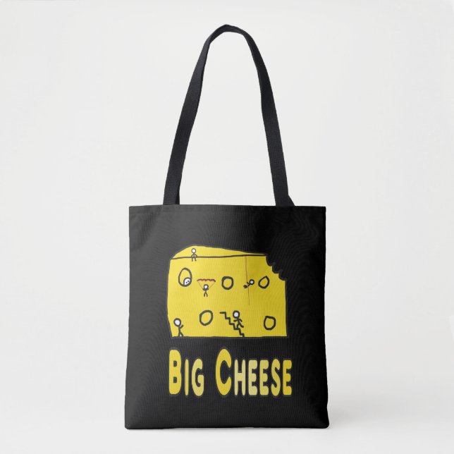 Bolso De Tela Queso grande (Anverso)