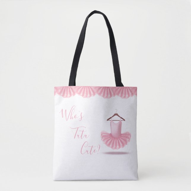 Bolso De Tela ¿Quién es Tutu Cute Ballerina? (Anverso)