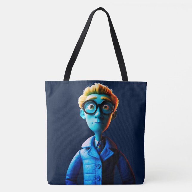 Bolso De Tela Quién te está mirando Tote Bag (Anverso)