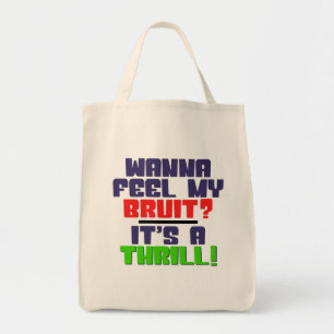 Bolso De Tela ¿Quieres Sentir Mi Bruto? Un paciente en diálisi
