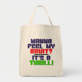 Bolso De Tela ¿Quieres Sentir Mi Bruto? Un paciente en diálisis