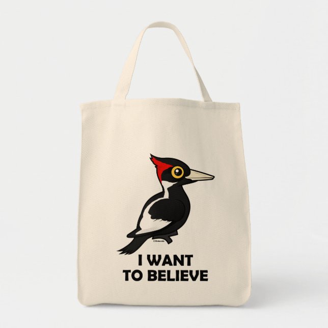 Bolso De Tela Quiero creer (Frente)