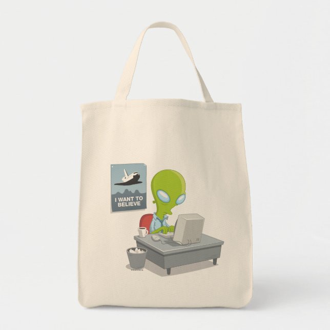 Bolso De Tela Quiero creer (Frente)