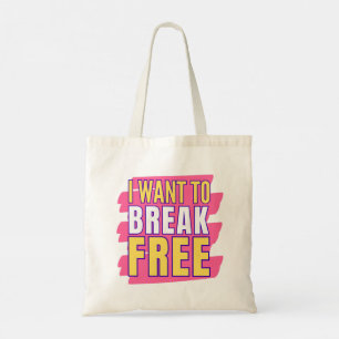 Bolso De Tela Quiero romper la cita libre de Freddy mercurio