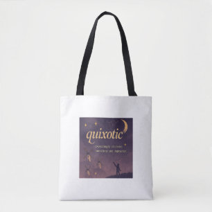 Bolso De Tela Quijotesco