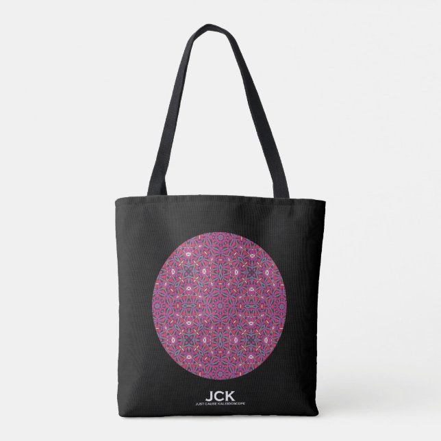Bolso De Tela Quinto arte caleidoscopio del volumen nueve (Reverso)