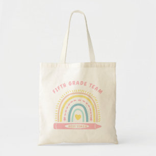 Bolso De Tela Quinto grado Equipo Escuadrón de Profesores de Vue