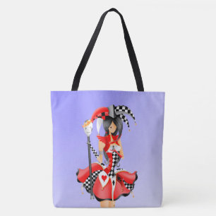 Bolso De Tela Quirky Jester y Puppet King