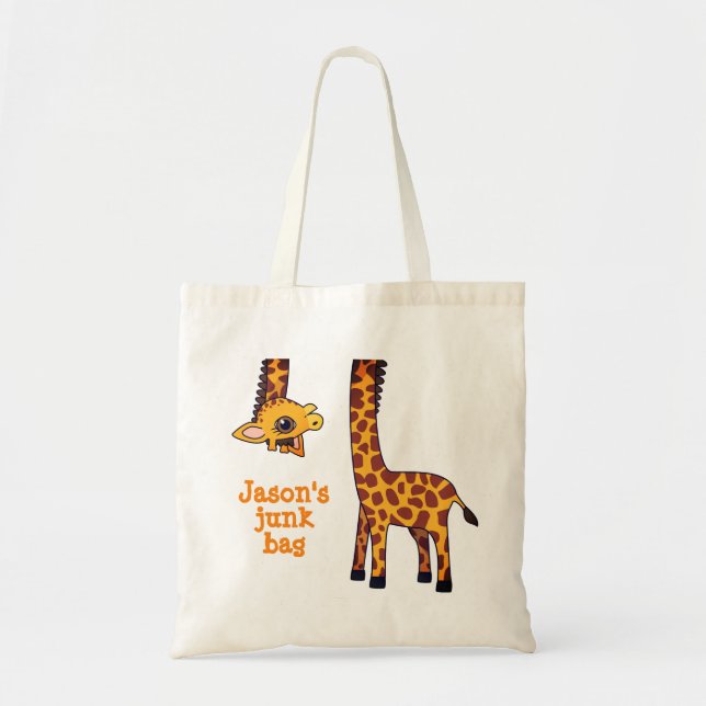 Bolso De Tela Quirky Kawaii (Frente)