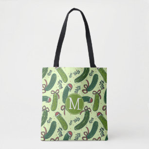 Bolso De Tela Quirky Navidades festivos modelo de picaduras