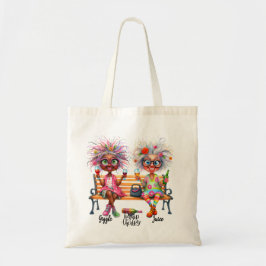 Bolso De Tela Quirky Wine Ladies Therapy Tote Bag