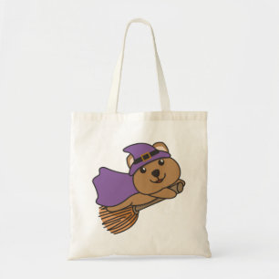 Bolso De Tela Quokka Halloween Niños brujos Disfraces de bruja T