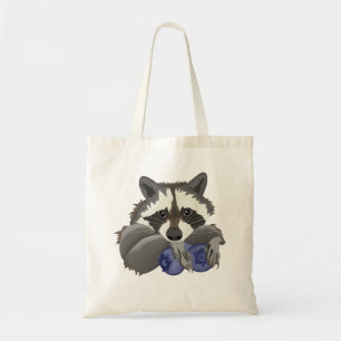 Bolso De Tela Racco con arándanos