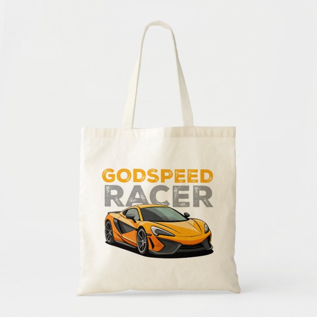 Bolso De Tela Racer de velocidad de Dios (Frente)