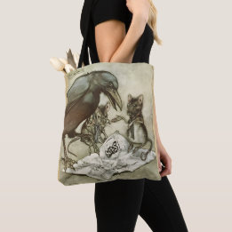 Bolso De Tela Rackham Peter Pan Kensington Gardens Tote Salomón