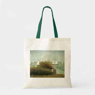 Bolso De Tela Rade de Grandcamp de Georges Seurat, Arte Antiguo