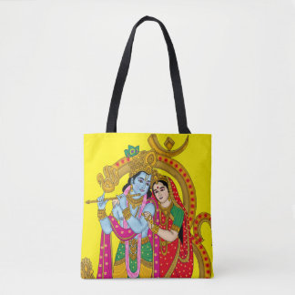 Bolso De Tela Radha Krishna Tote Bag
