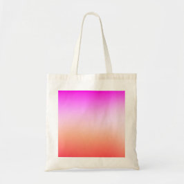 Bolso De Tela Radiant Pastel Sunset Gradient