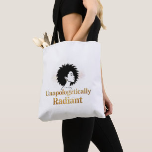 Bolso De Tela Radiantemente sin disculpas - Departamento de Vida