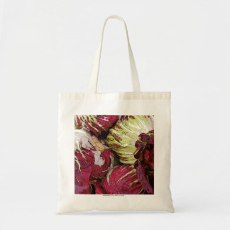 Bolso De Tela Radicchio Print Canvas Tote Bag