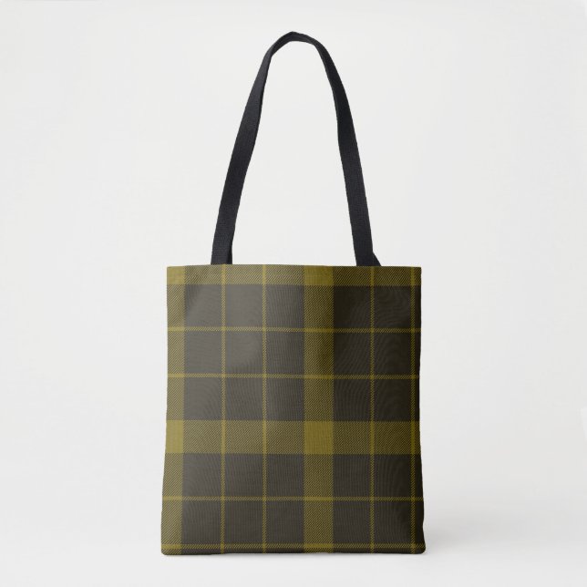 Bolso De Tela Raeburn Clan Tartan (Anverso)