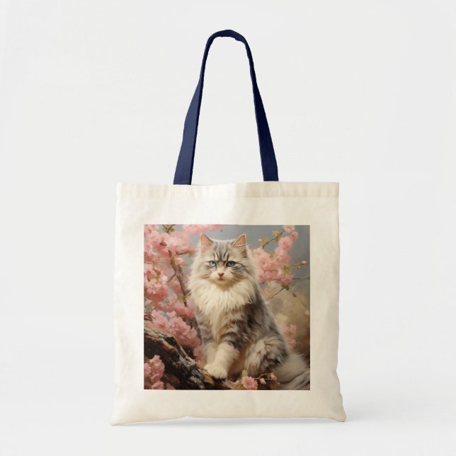 Bolso De Tela Ragdoll cat (Frente)