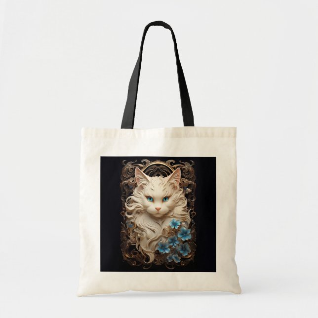 Bolso De Tela Ragdoll cat (Frente)