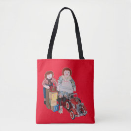 Bolso De Tela Raggedy Ann & Andy muñecas con juguetes