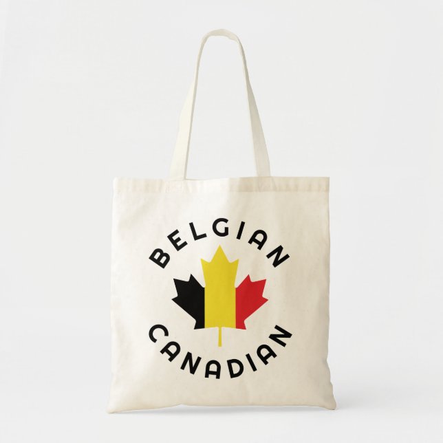 Bolso De Tela Raíces belgas canadienses (Frente)