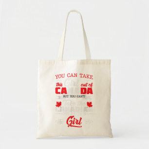 Bolso De Tela Raíces canadienses chicas orgullosas del canadá