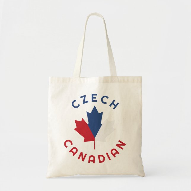 Bolso De Tela Raíces checas canadienses (Frente)