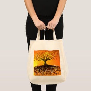 Bolso De Tela Raíces de amor