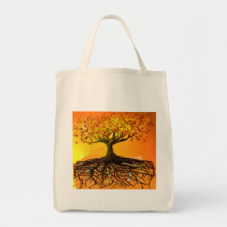 Bolso De Tela Raíces de amor