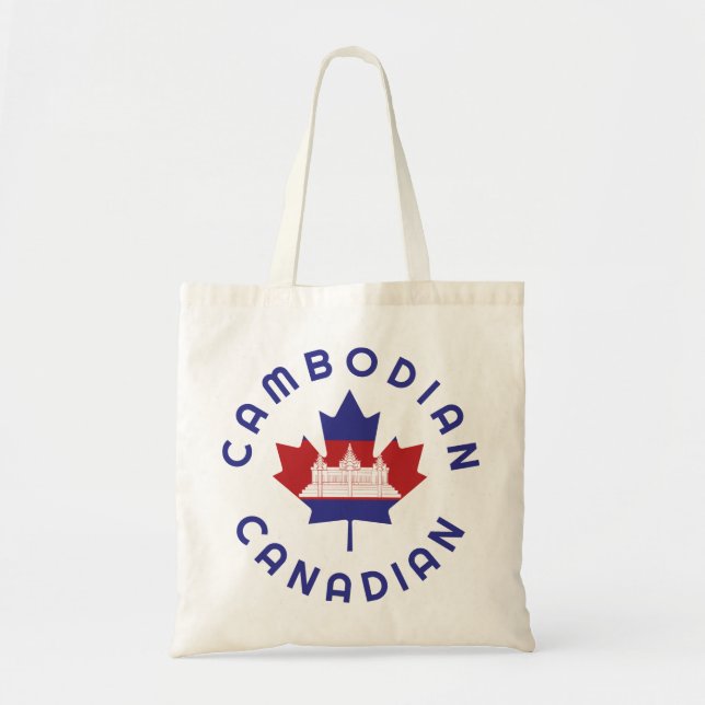 Bolso De Tela Raíces de Camboya en Canadá (Frente)