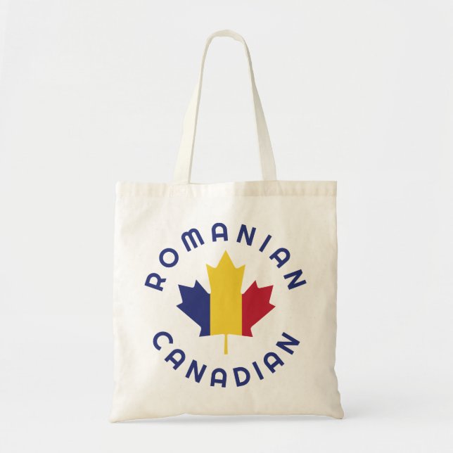 Bolso De Tela Raíces de Rumania en Canadá (Frente)