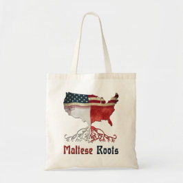 Bolso De Tela Raíces maltesas americanas