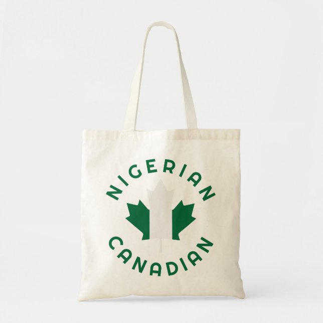 Bolso De Tela Raíces nigerianas canadienses (Frente)