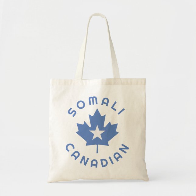 Bolso De Tela Raíces somalíes canadienses (Frente)