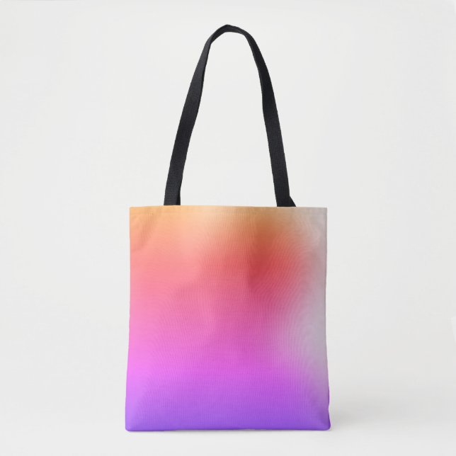 Bolso De Tela Rainbow color  (Anverso)