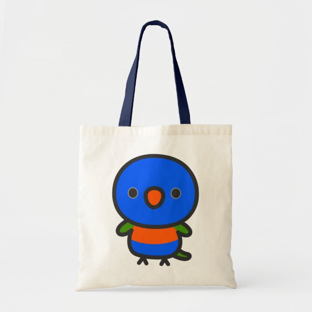 Bolso De Tela Rainbow Lorikeet (Frente)