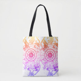 Bolso De Tela Rainbow Zodiac Astrological Signs  on a Tote Bag