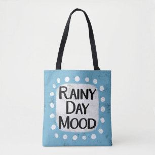 Bolso De Tela Rainy Day Mood Tote Bag