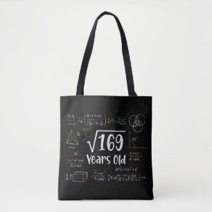 Bolso De Tela Raíz cuadrada de 169 Regalos de 13 años