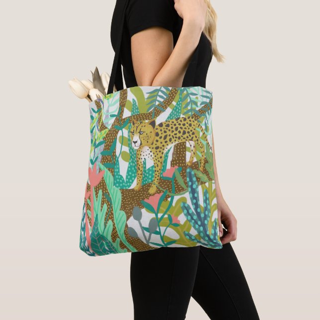 Bolso De Tela Raíz de la jungla - Chita (Detalle)