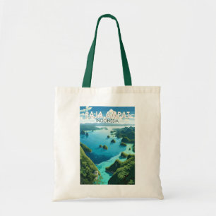 Bolso De Tela Raja Ampat Indonesia Viaje al arte