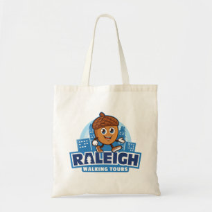 Bolso De Tela Raleigh Walking Tours Acorn Logo