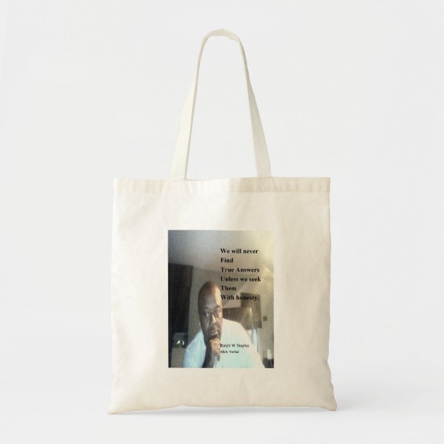 Bolso De Tela Ralph Wisden Staples (Frente)