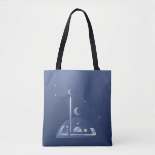 Bolso De Tela Ramadán bajo la luz de la luna